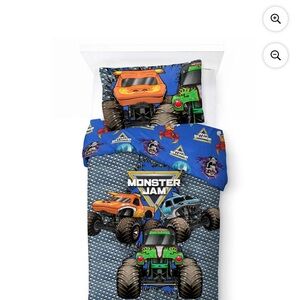 Monster Jam Smash & Mash Kids Multicolor 2 Piece Reversible